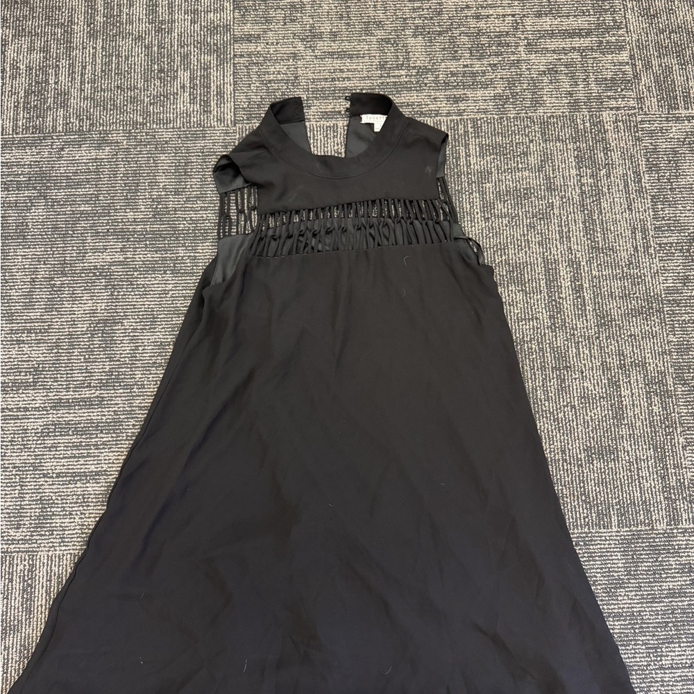 Love Riche Black Maxi Dress with Cutout Details